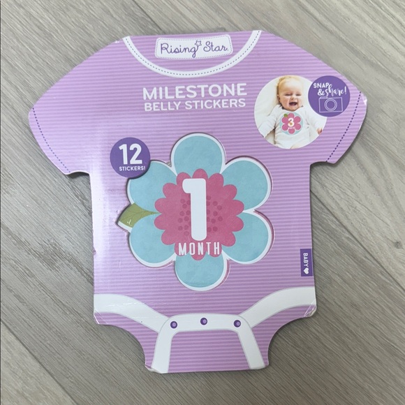 Rising Star Pink and Brown Heart Swimsuit - Picture 4 of 8